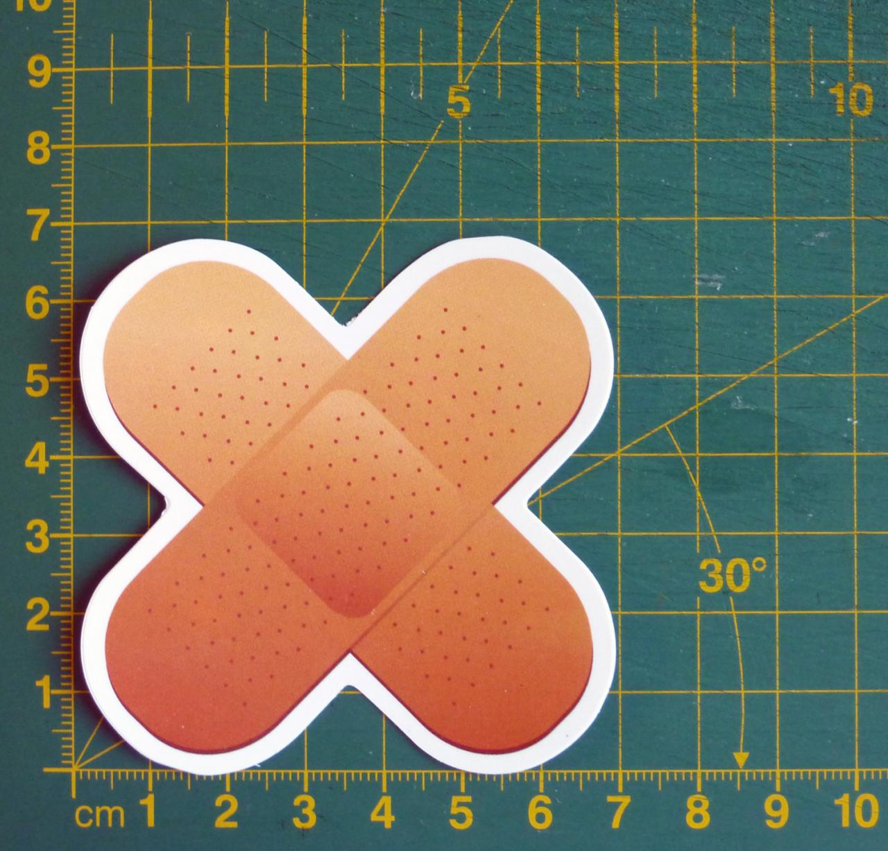 Cute Bandage Cross Sticker Decal on Luulla